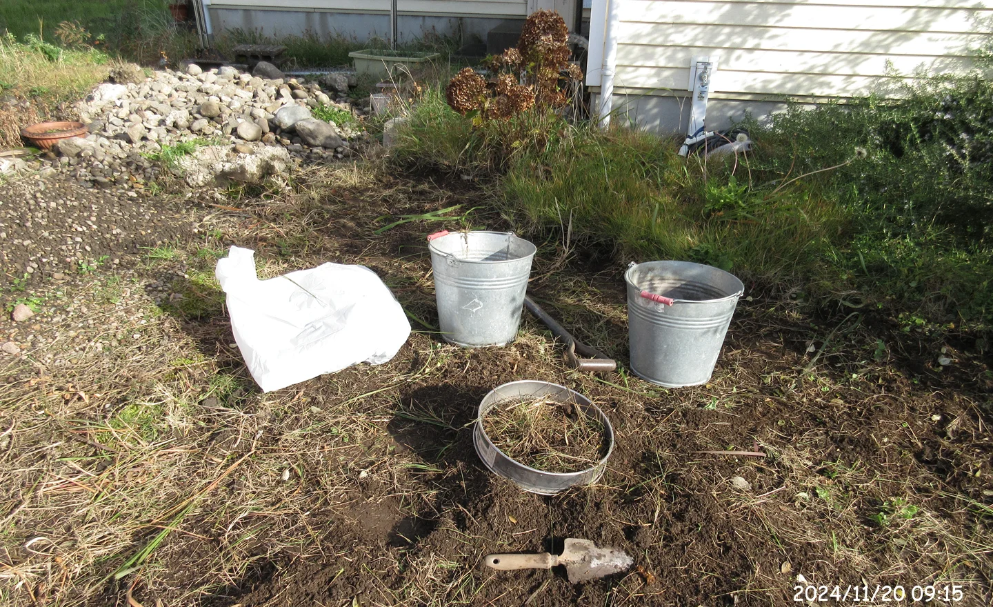 庭園の大規模なメンテナンス（６）