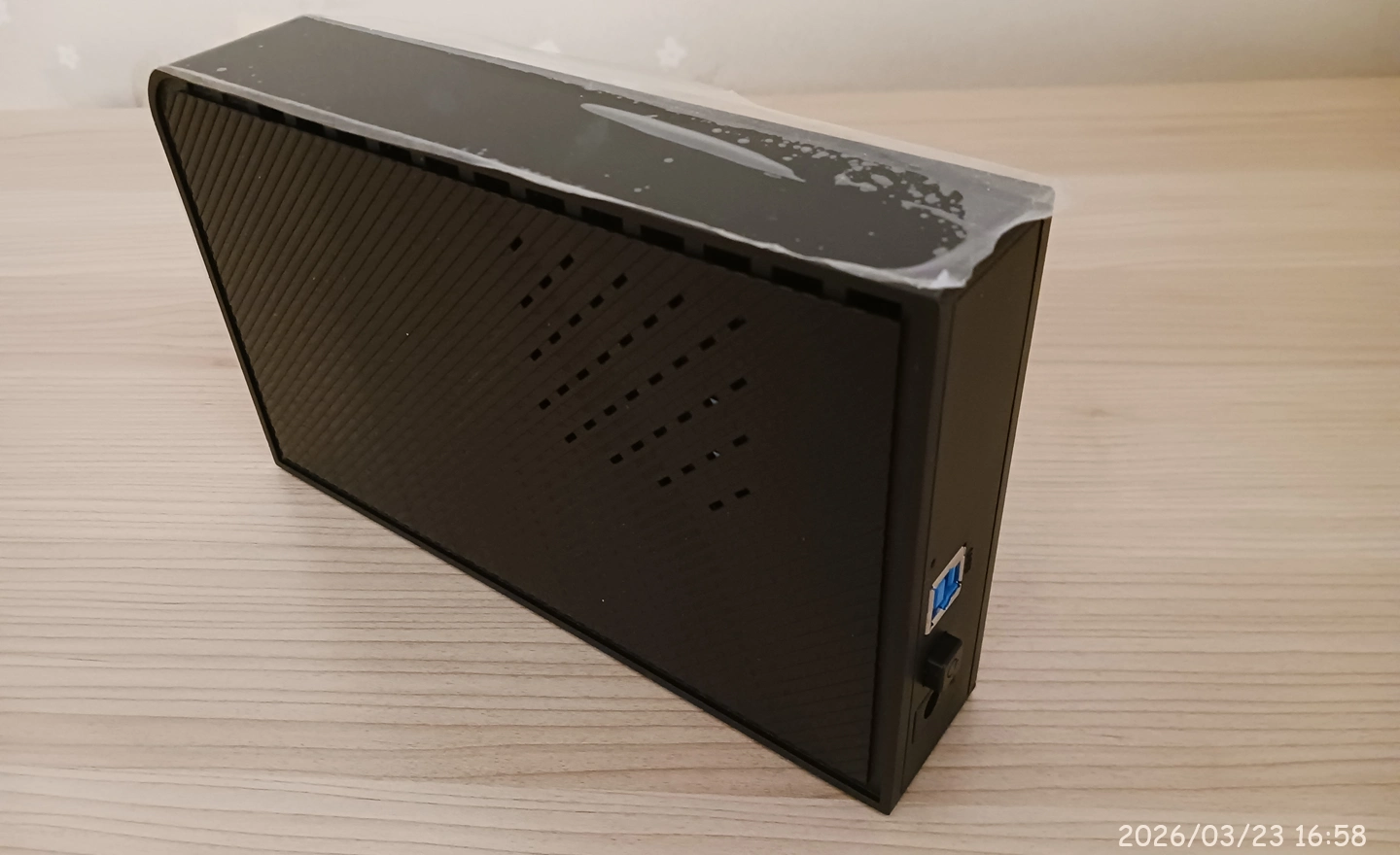 データ保管用のHDDが突然故障した